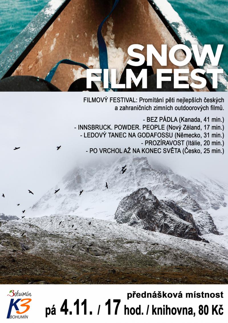 Zobrazit detail akce: Snow Film Festival 2022 (knihovna K3)