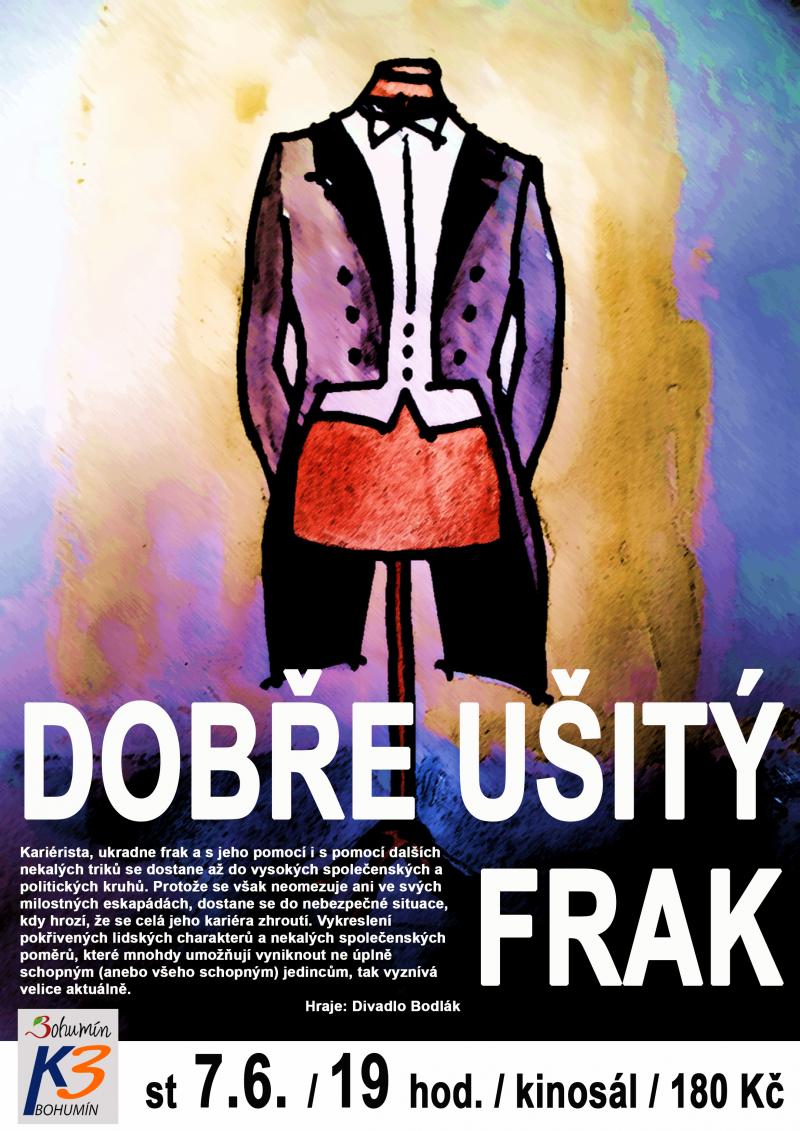 Zobrazit detail akce: Dobře ušitý frak