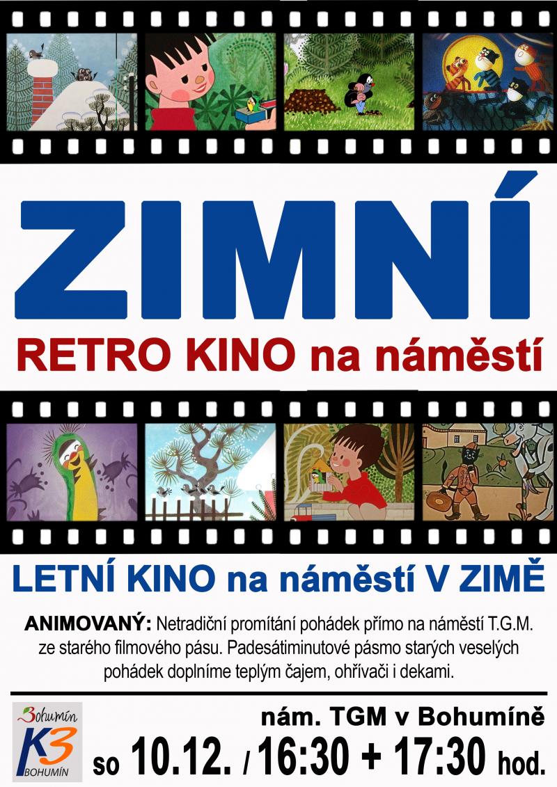 Zobrazit detail akce: Zimní RETRO kino na náměstí