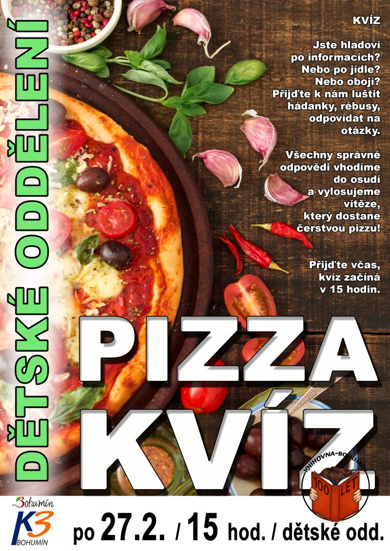 Zobrazit detail akce: Pizza kvíz na dětském