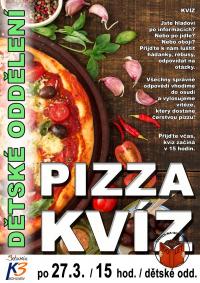 Pizza kvíz na dětském