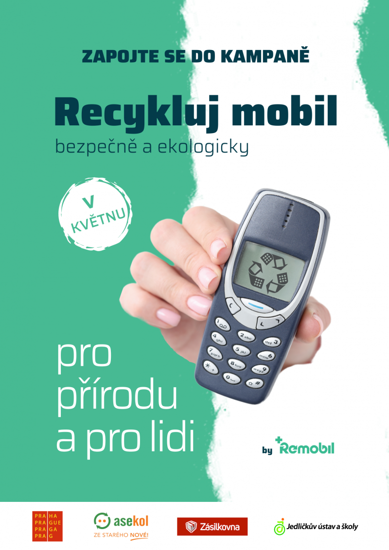 Recykluj mobil bezpečně a ekologickypro přírodu a pro lidi