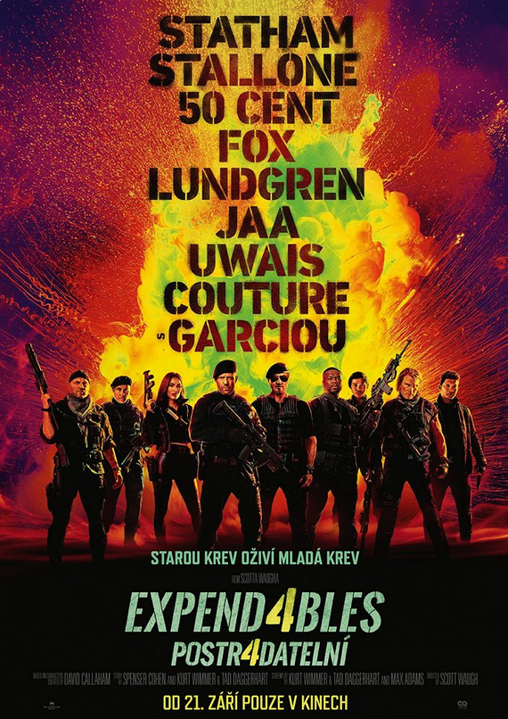 Expend4bles: Postr4datelní