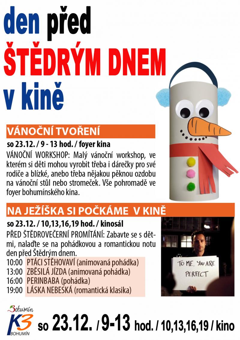 Zobrazit detail akce: Vánoční tvoření v kině