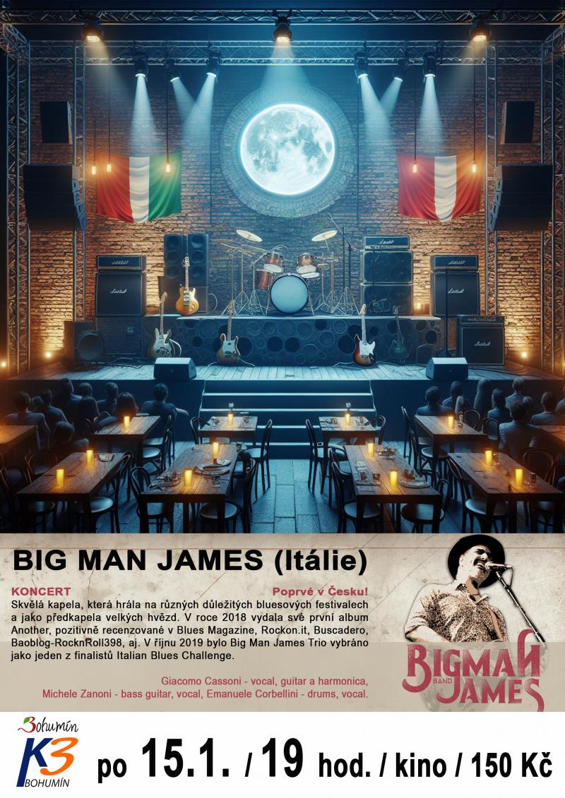 Zobrazit detail akce: Big Man James (IT)