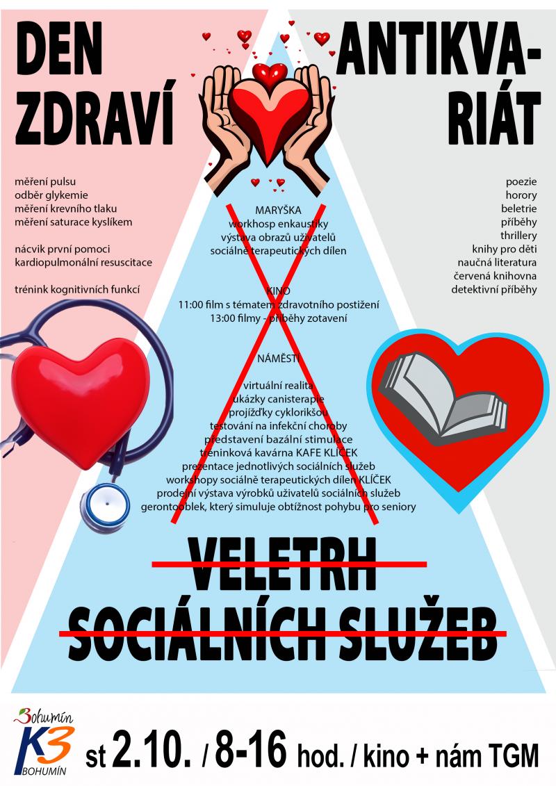 Zobrazit detail akce: Den zdraví + antikvariát