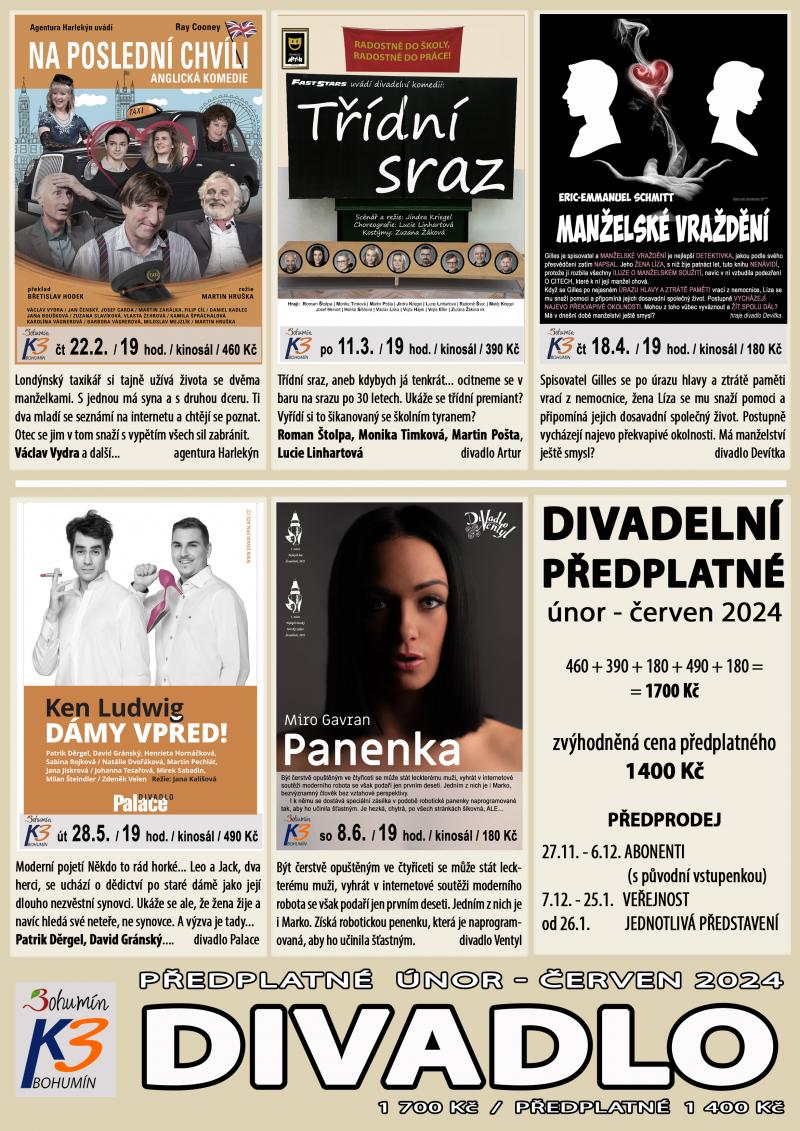 Zobrazit detail akce: Divadelní předplatné 2024