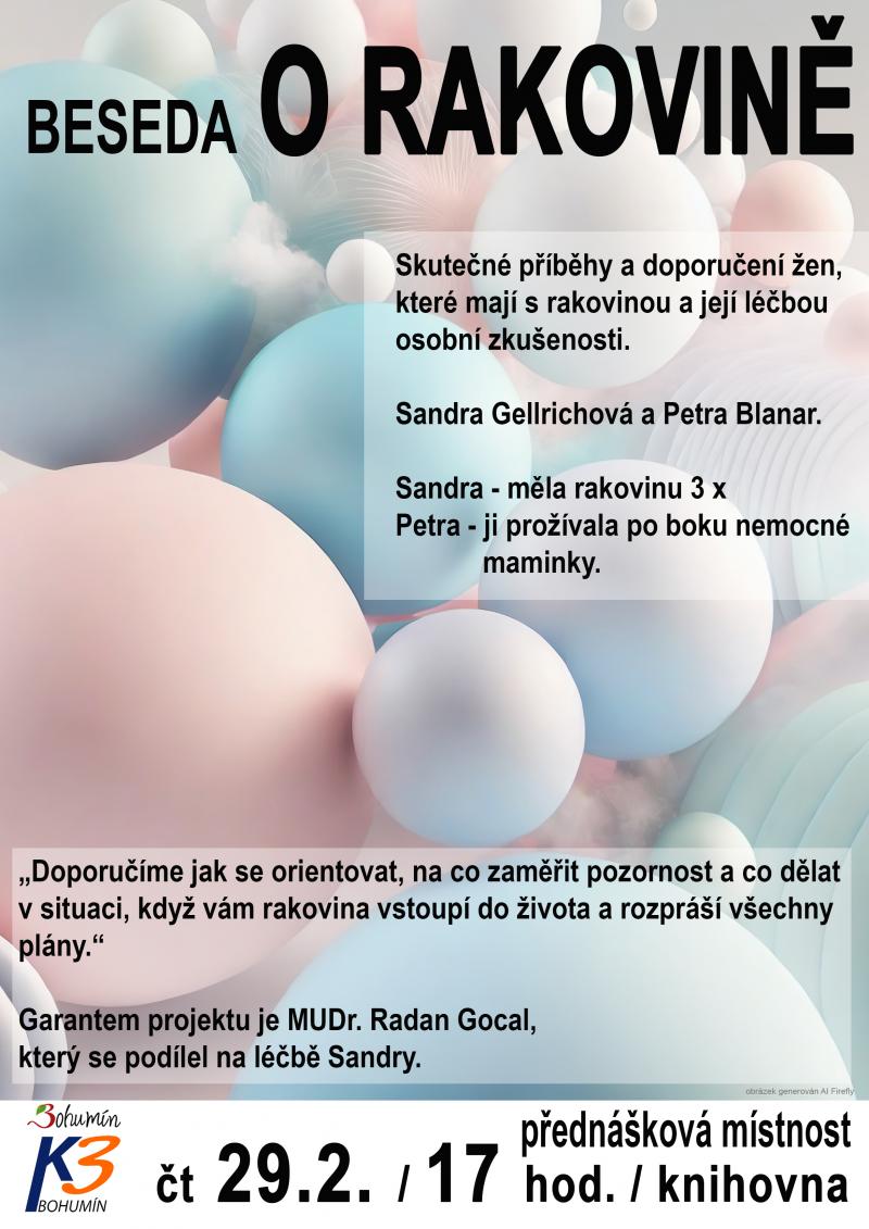 Zobrazit detail akce: Beseda o rakovině