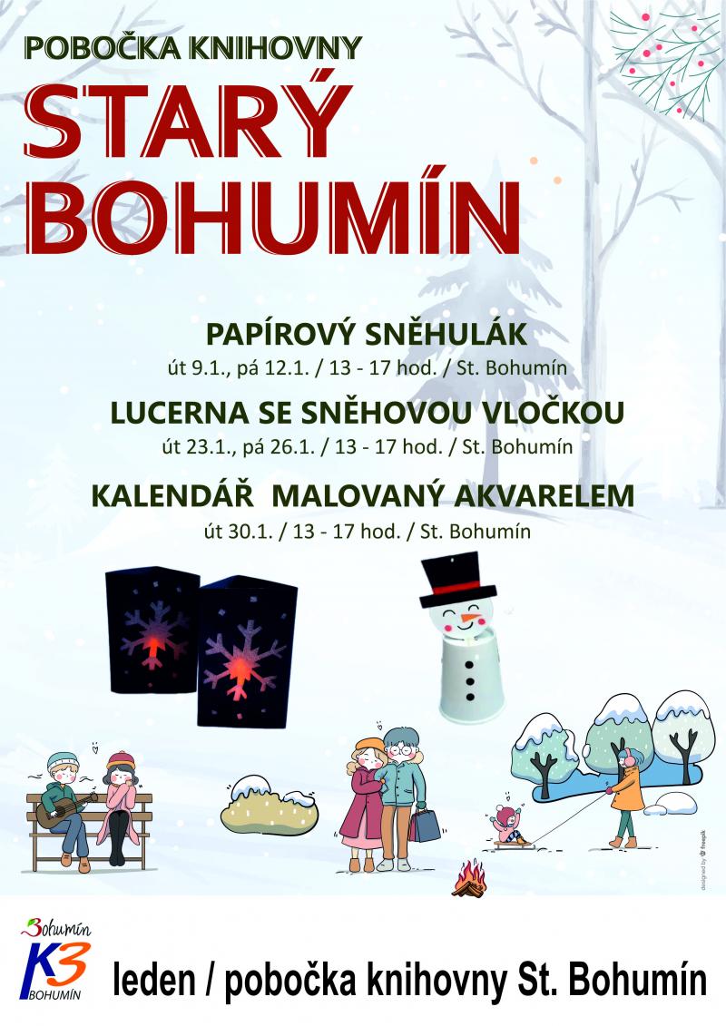 Zobrazit detail akce: Papírový sněhulák