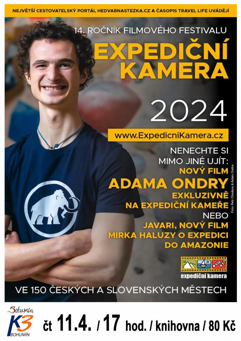 Zobrazit detail akce: Expediční kamera 2024 (KNIHOVNA)