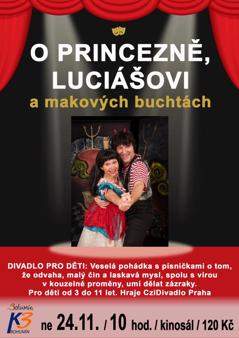 Zobrazit detail akce: O princezně, Luciášovi a makových buchtách