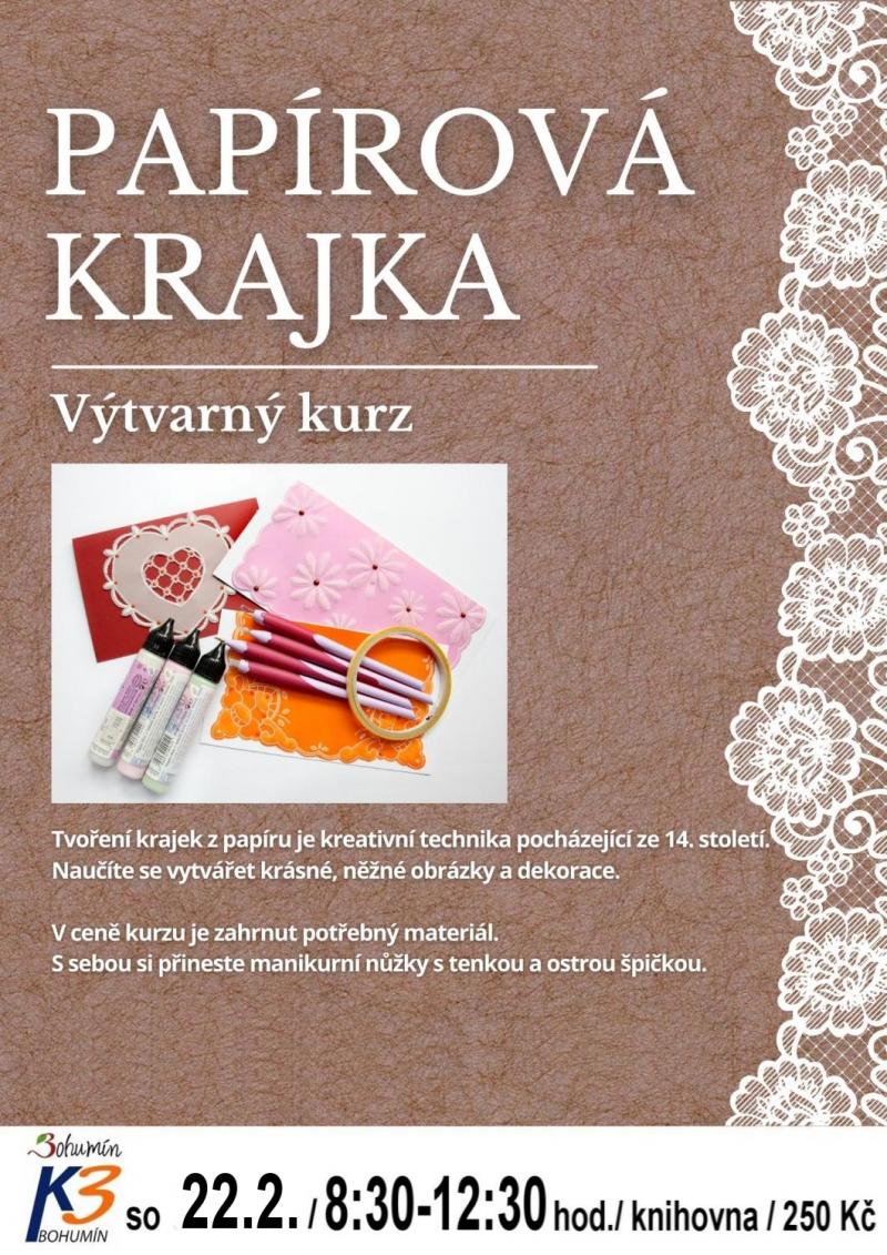Zobrazit detail akce: Papírová krajka