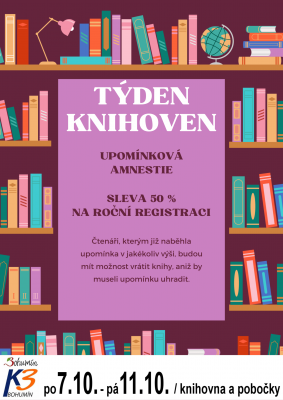 Zobrazit detail akce: Týden knihoven