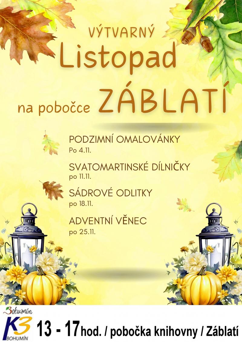 Zobrazit detail akce: Podzimní omalovánky