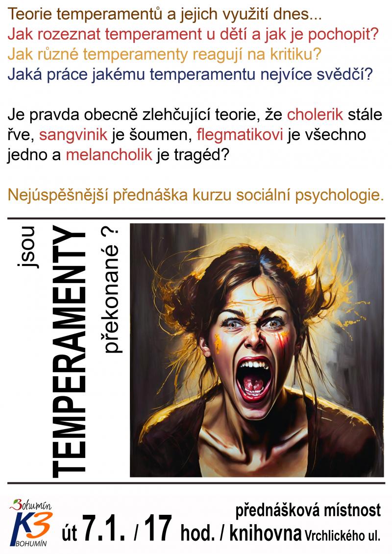 Zobrazit detail akce: Překonané temperamenty?