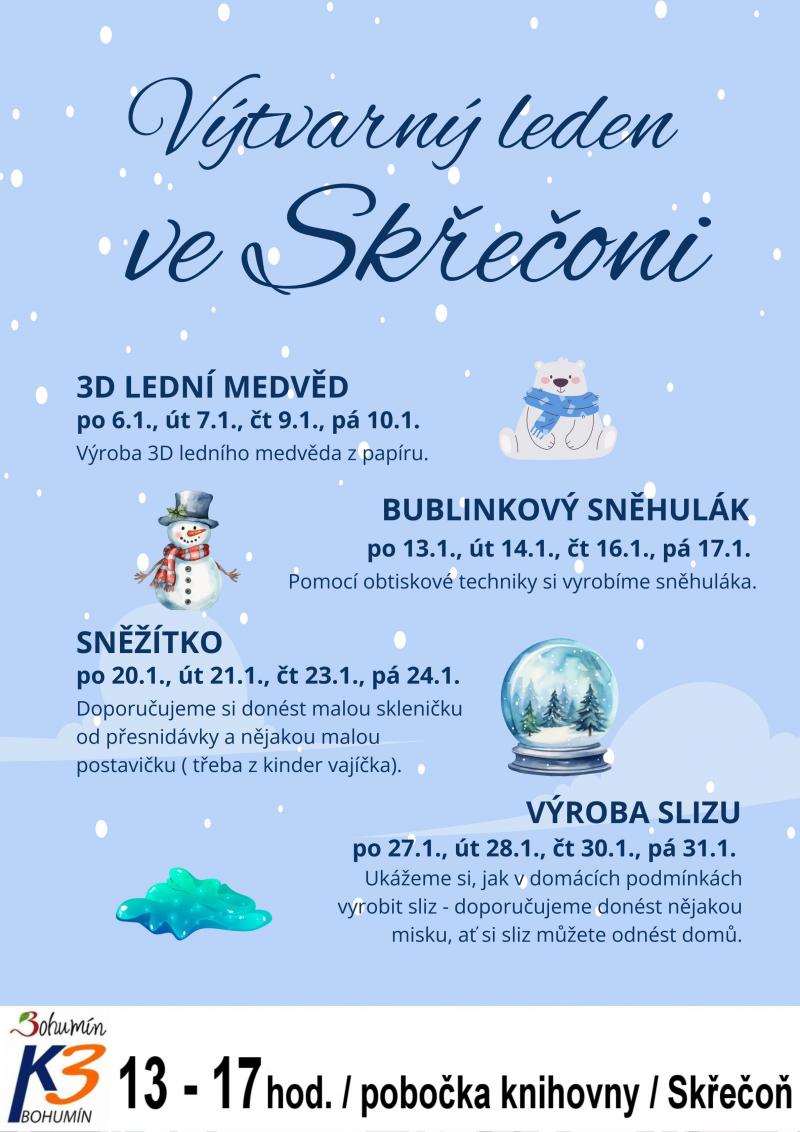 Zobrazit detail akce: Bublinkový sněhulák