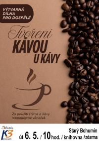 Tvoření kávou u kávy