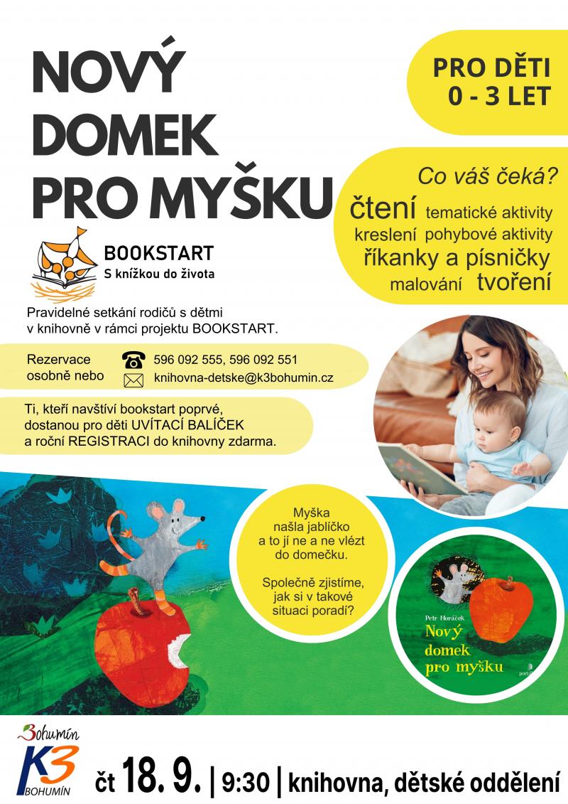 Zobrazit detail akce: Bookstart: Nový domek pro myšku