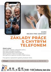 Práce s chytrým telefonem