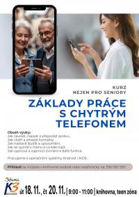 Práce s chytrým telefonem