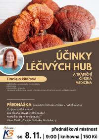 Festival Zdraví v našich rukou - Účinky léčivých hub