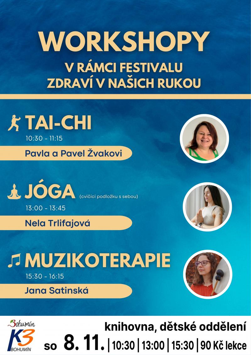 Festival Zdraví v našich rukou - Muzikoterapie