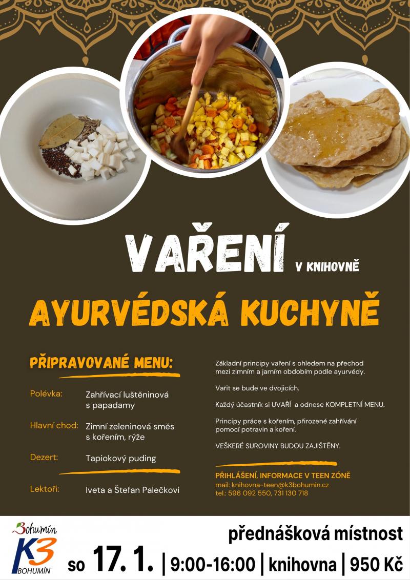Zobrazit detail akce: Vaření v knihovně - Ayurvédská kuchyně