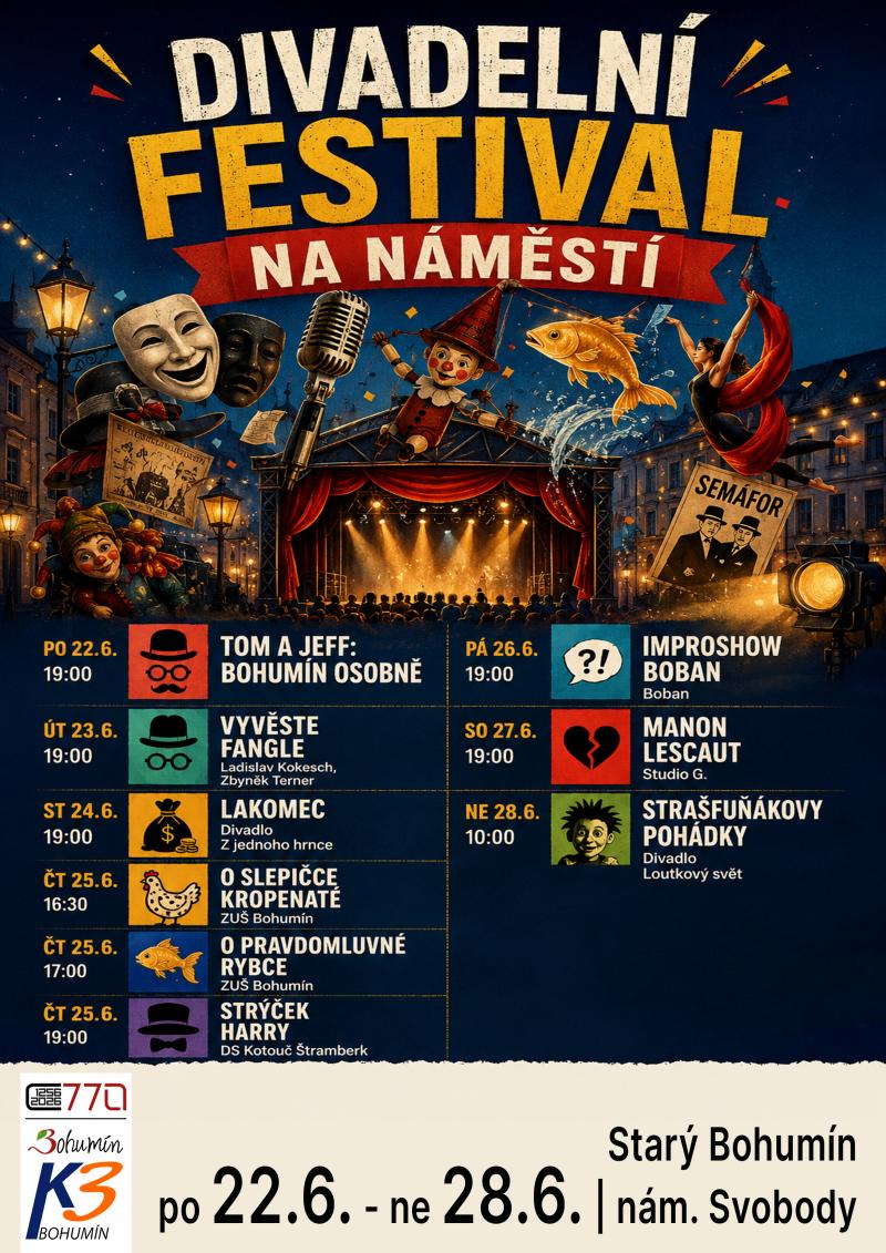Theatre Festival in Old Bohumín Square