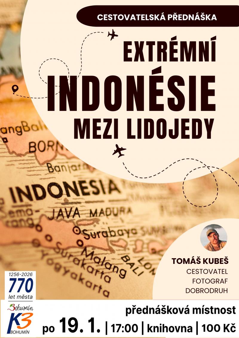 Zobrazit detail akce: Tomáš kubeš: extrémní indonésie s lidojedy