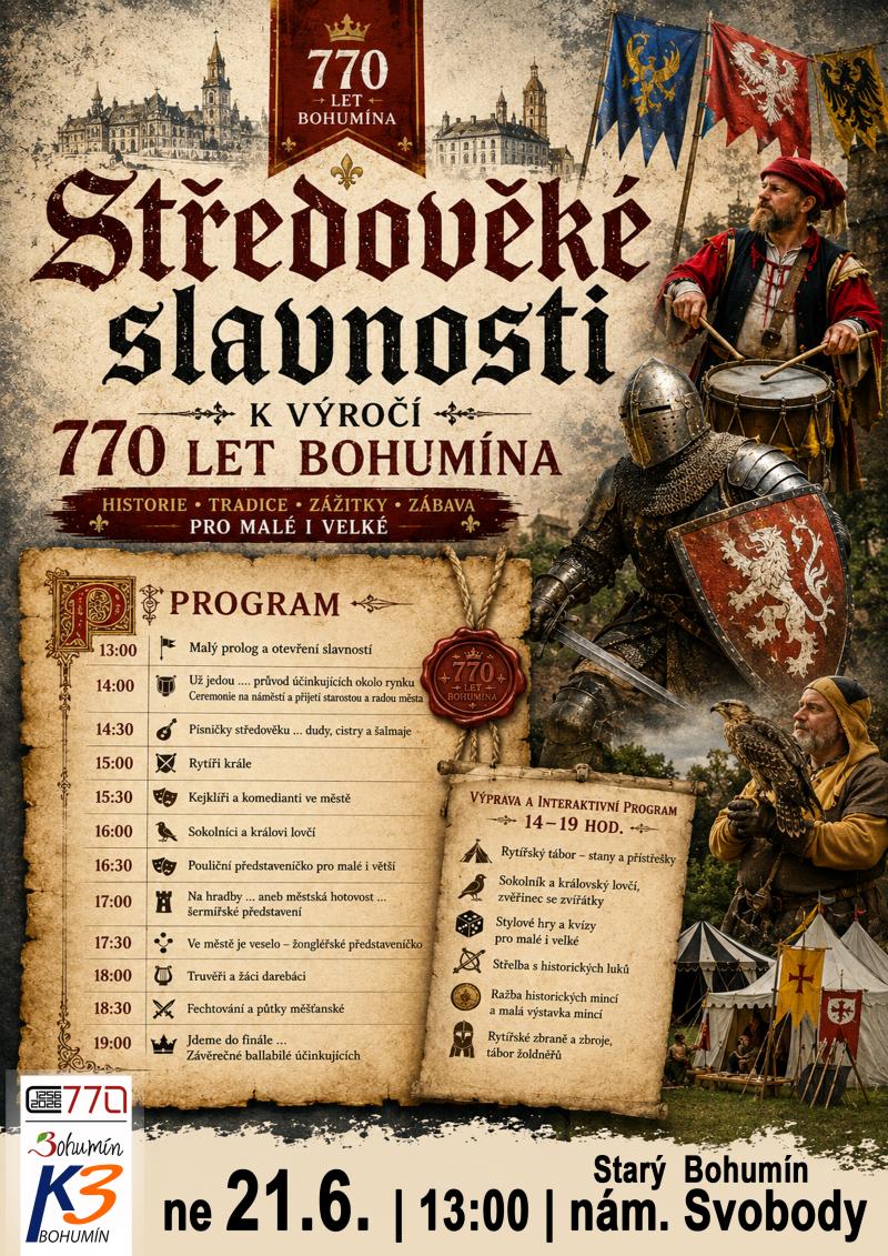 Medieval Festival — K3 Bohumín - Cinema, Bohumín