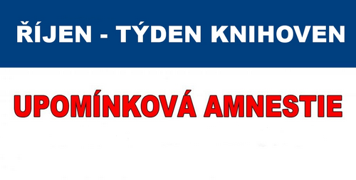 Zobrazit článek - Týden knihoven 2017 a upomínková amnestie