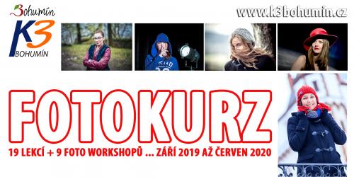 Zobrazit článek - Začalo přihlašování na FOTOKURZ září 2019 - červen 2020