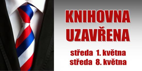 Zobrazit článek - O státních svátcích bude knihovna uzavřena