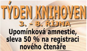 Zobrazit článek - Týden knihoven 3. - 8. října