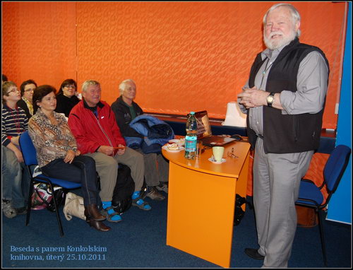 Zobrazit článek - Mořeplavec Konkolski přednášel v knihovně
