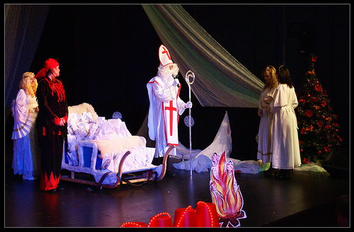 2009-12-06 Mikuláš s Míšou Růžičkovou - zvětšit