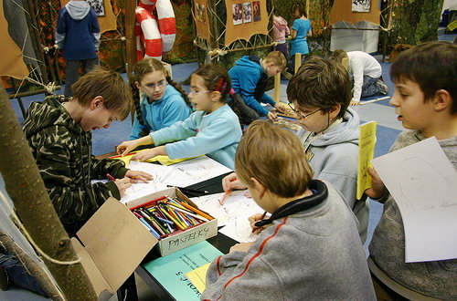 2008-03-01 Interaktivní výstava Zdeněk Burian - zvětšit