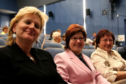 2007-09-17 Lenka Kořínková a zahájení Filmového klubu na téma ženy - zvětšit