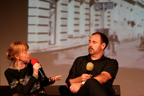 2007-09-17 Lenka Kořínková a zahájení Filmového klubu na téma ženy - zvětšit
