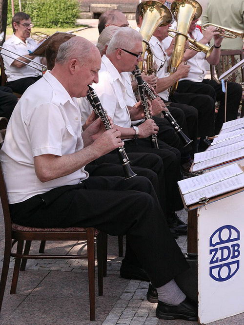 2008-05-29 Dechovkové čtvrtky - Dechový orchestr ŽDB Group - zvětšit