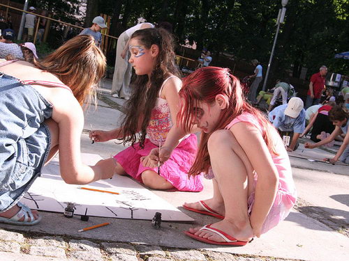 2008-06-01 Rej bohumínských strašidélek aneb Dětský den s pojišťovnou Generali - zvětšit