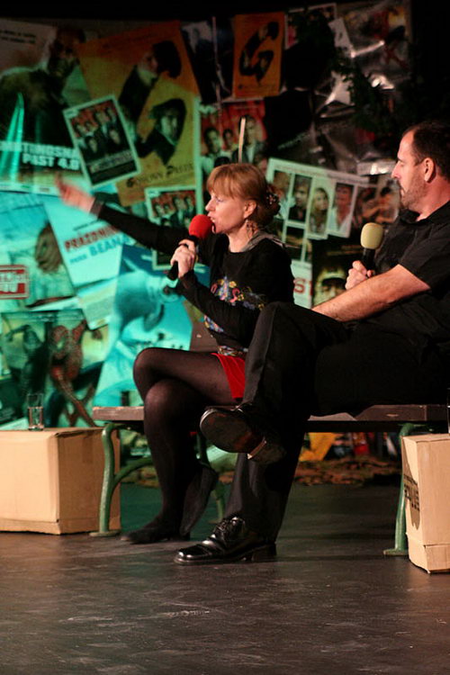 2007-09-17 Lenka Kořínková a zahájení Filmového klubu na téma ženy - zvětšit