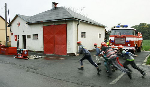 2008-10-03 Pohádkové nocování v knihovně - zvětšit