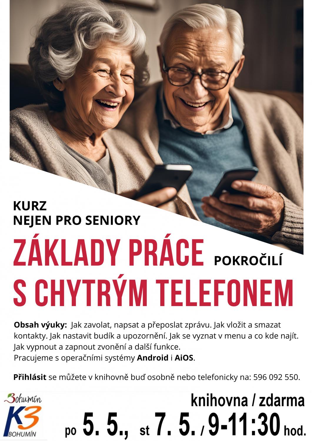 Práce s chytrým telefonem - pokročilí